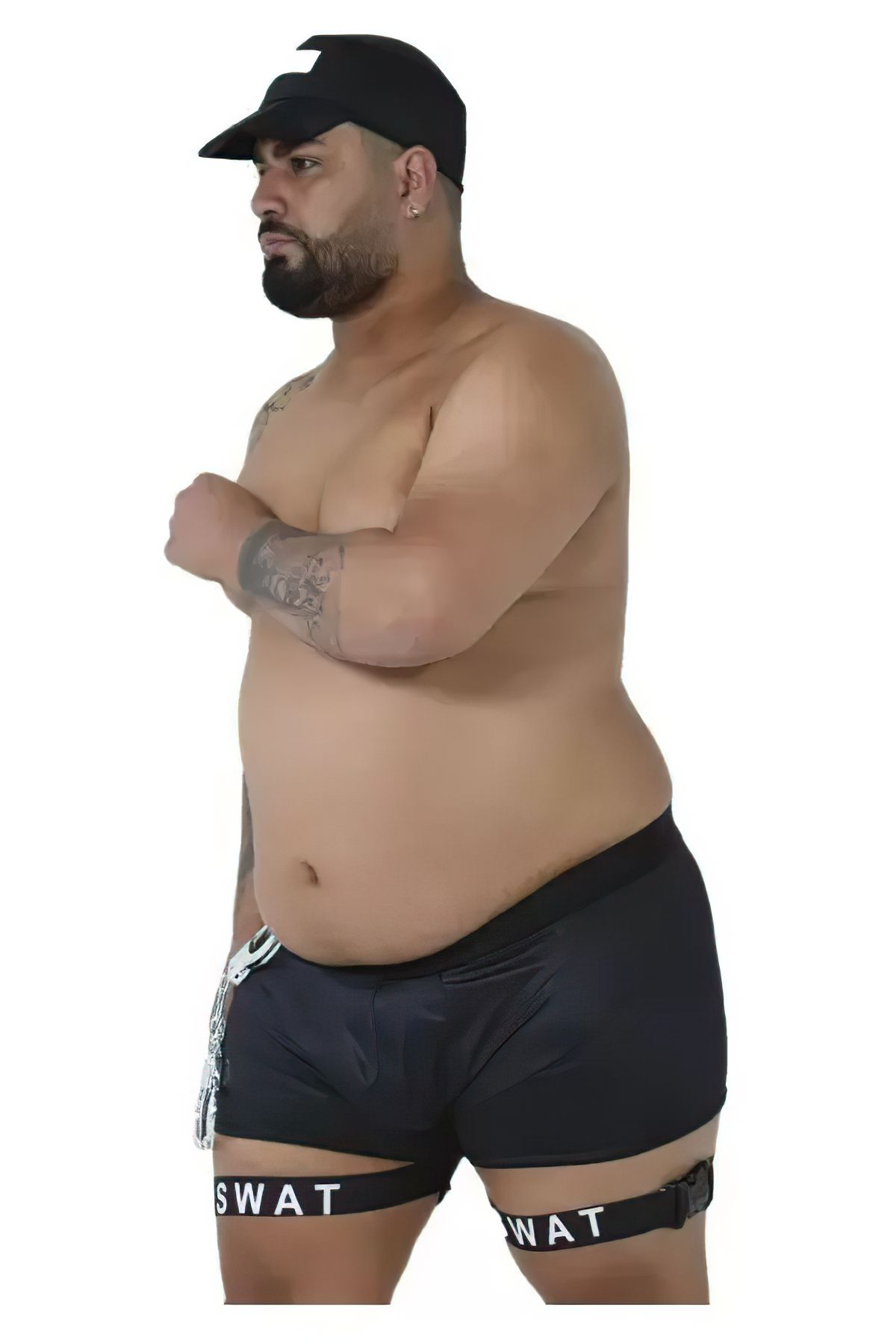 CandyMan X Swat Police Costume Outfit - Image 3