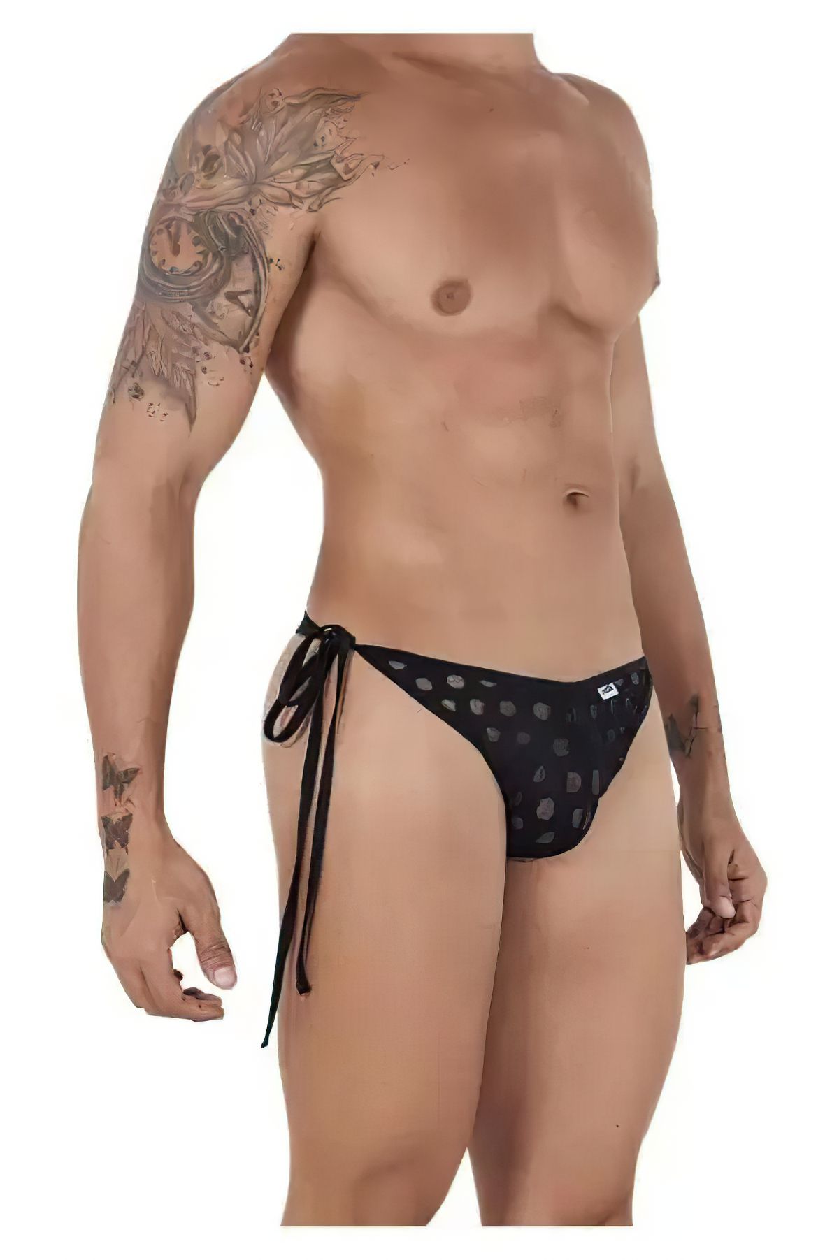 CandyMan Tie-Side Lace Thongs - Image 3