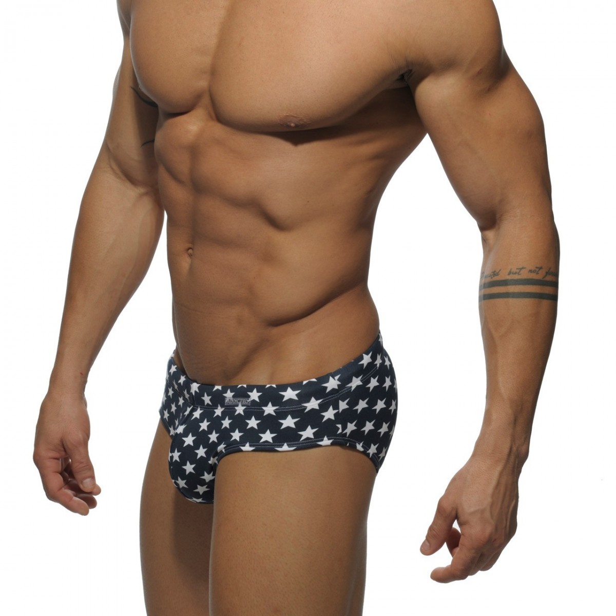 STAR PRINTED SPORT STRIPE BRIEF