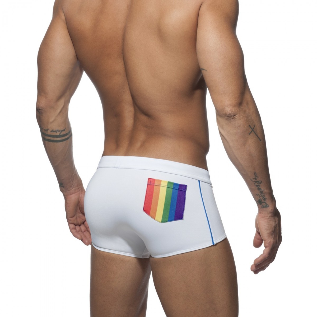 RAINBOW SWIM TRUNK