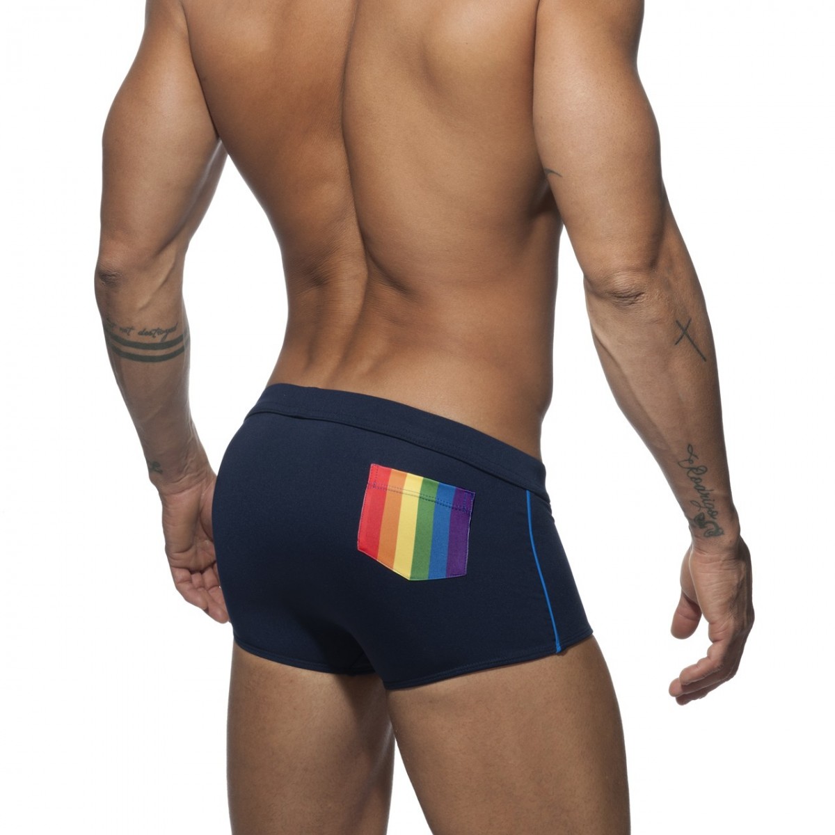 RAINBOW SWIM TRUNK
