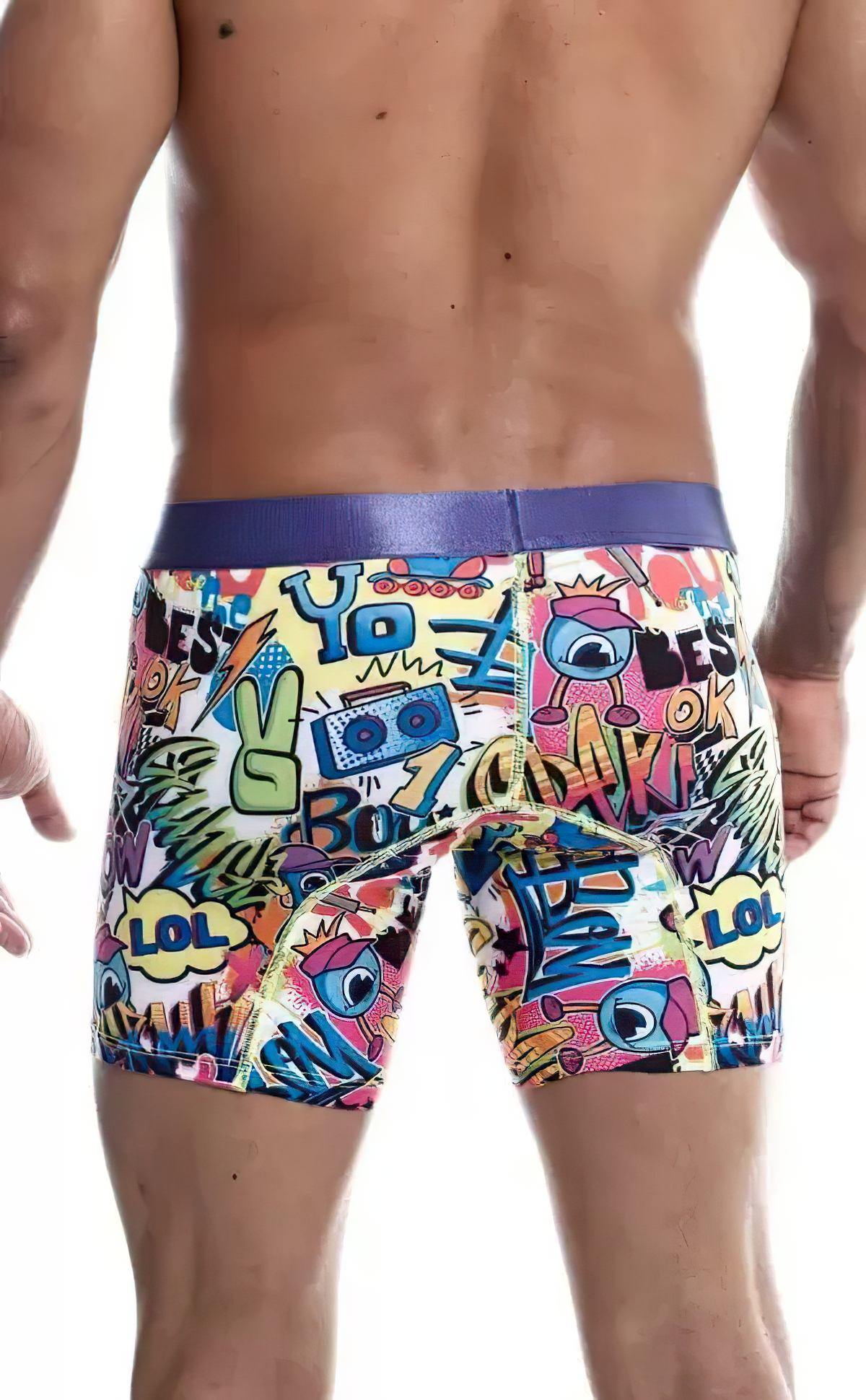 MaleBasics Hipster Boxer Brief Comics