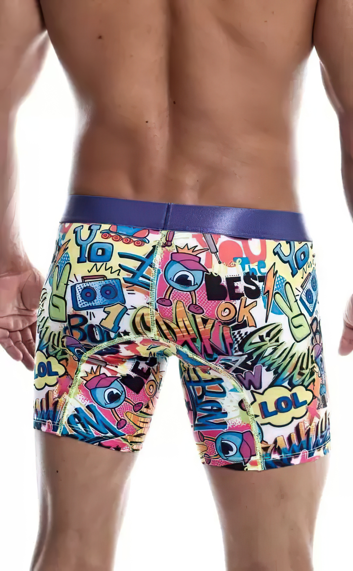 MaleBasics Hipster Boxer Brief Comics