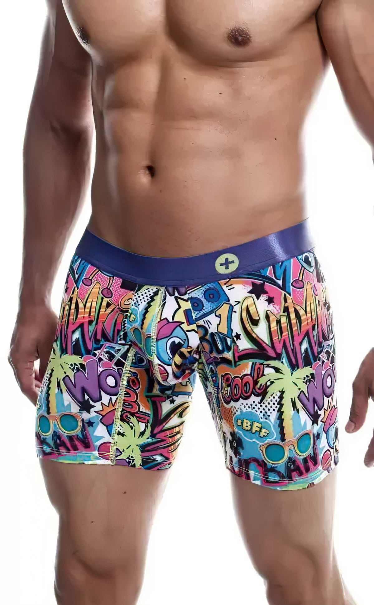 MaleBasics Hipster Boxer Brief Comics