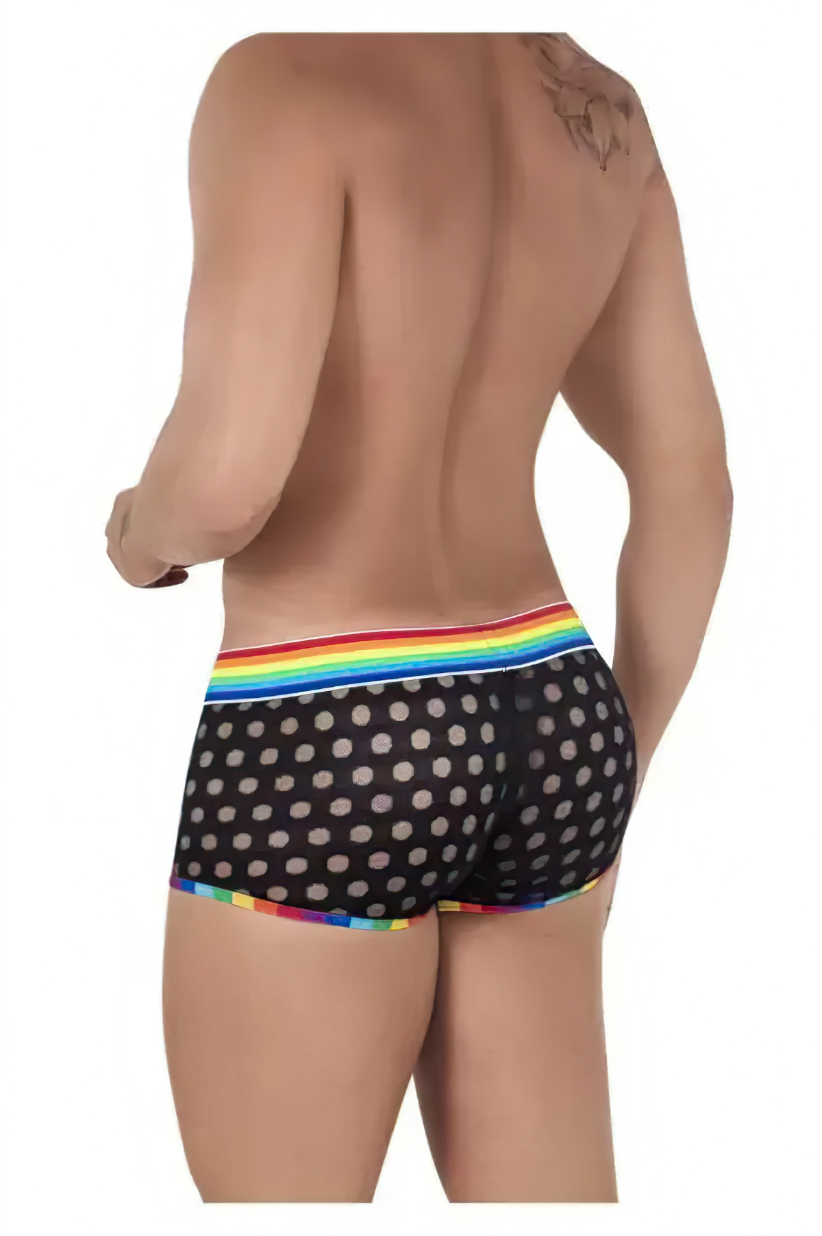 CandyMan Polka Mesh Trunks
