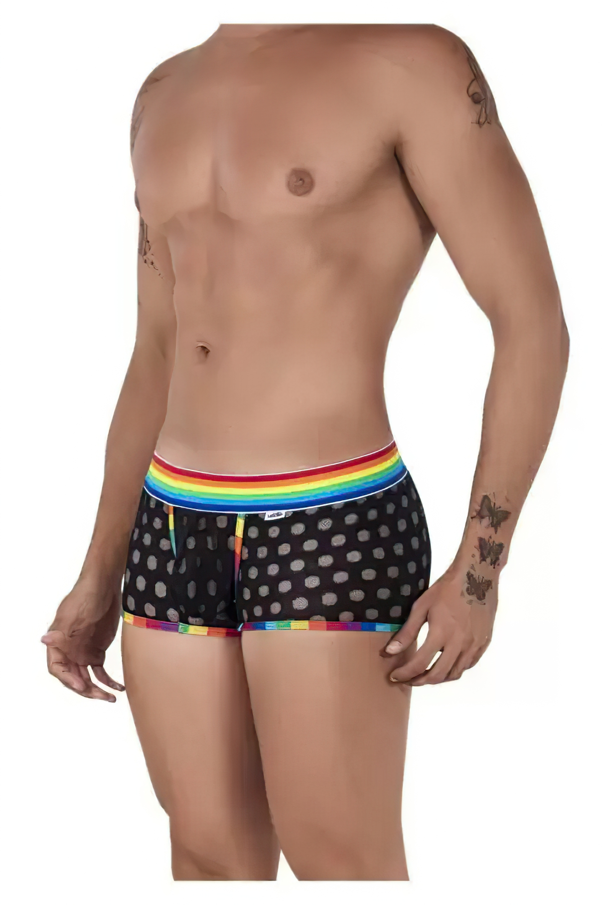 CandyMan Polka Mesh Trunks