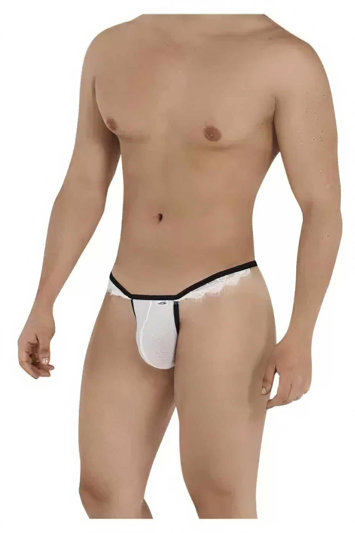 CandyMan Mesh-Lace G-String