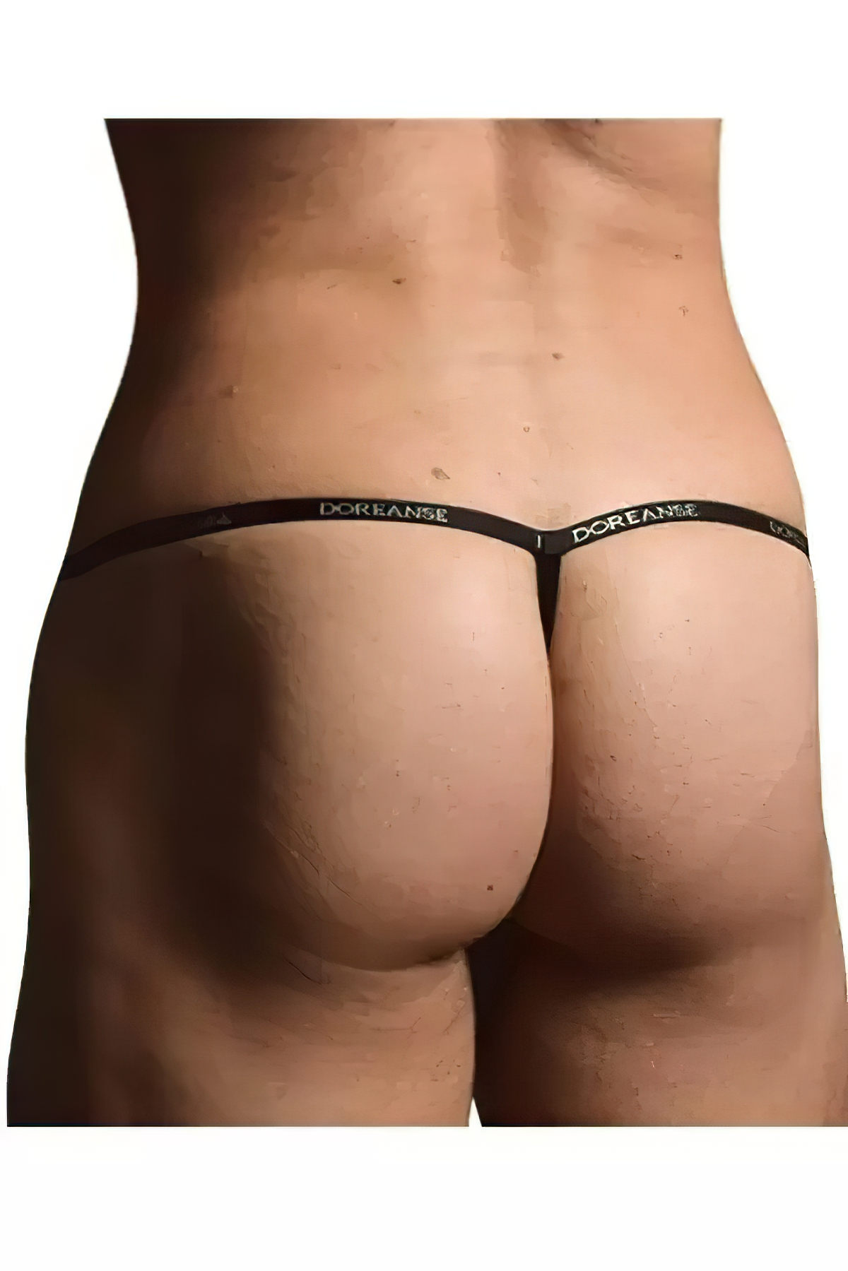 Doreanse -BLK Ribbed Modal T-thong