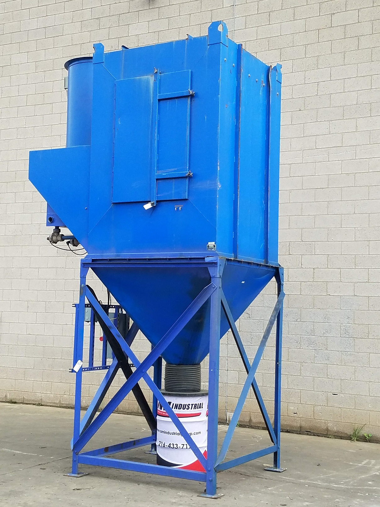 15,000 cfm Amtech AT-16 Cartridge Dust Collector AM22870 - AM Industrial