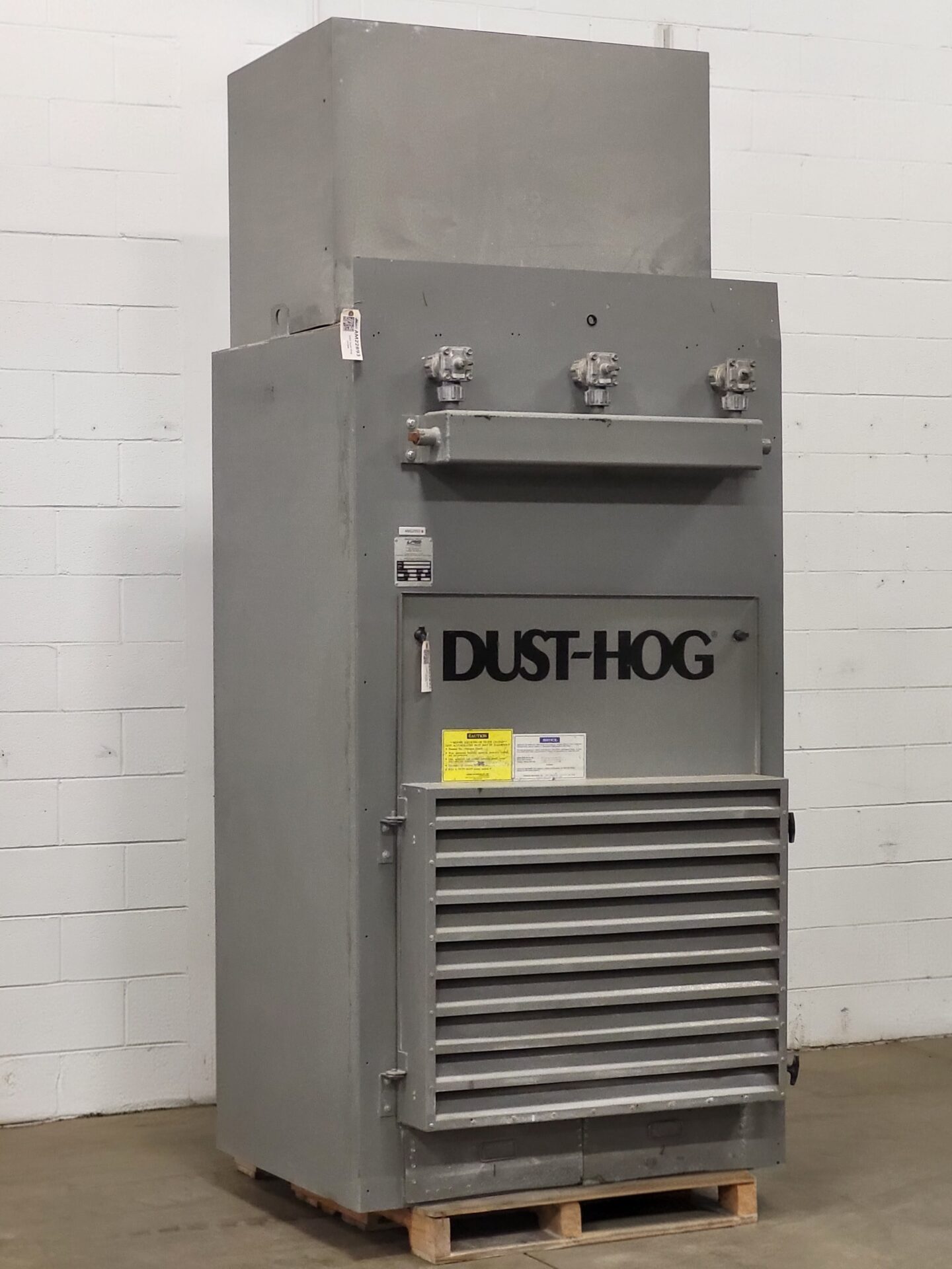 4,500 cfm Dust-Hog / UAS FFBW Booth & Backdraft Dust Collector AM22893 ...