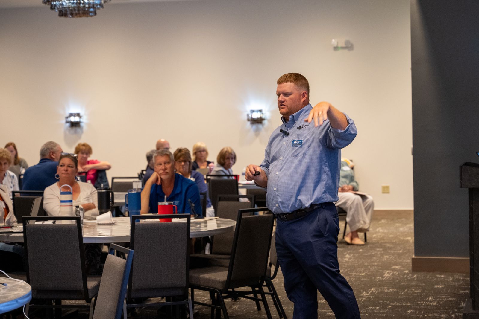 Township leaders at a recent ITA training