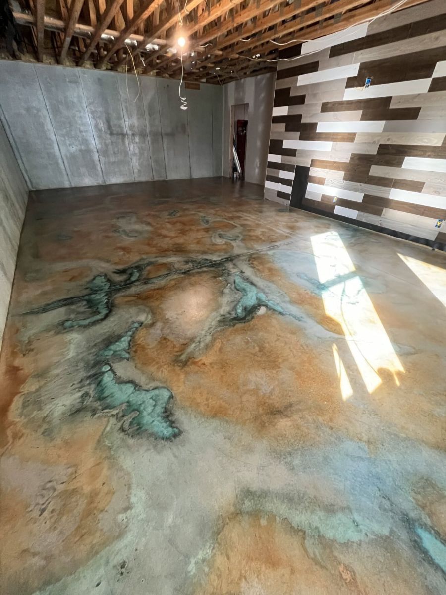 Decorative concrete work