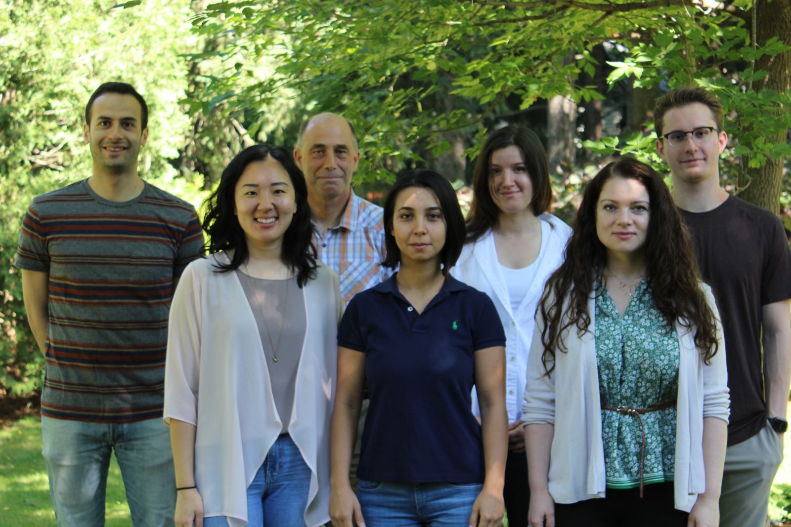 Donald Welsh and his lab team