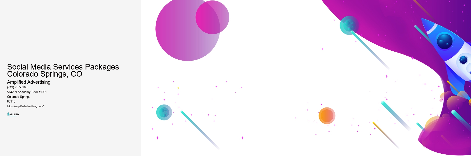 Social Media Services Packages Colorado Springs, CO