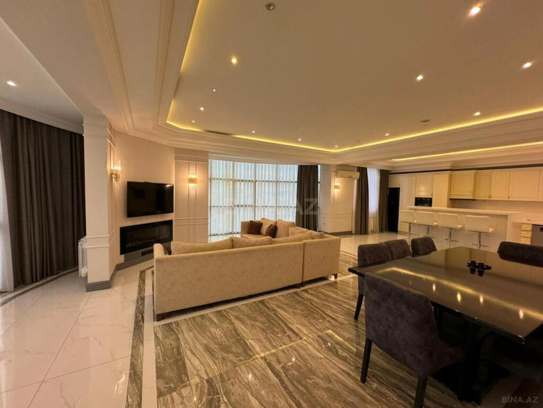 Kirayə verilir 3 otaqlı mənzil 230 m²