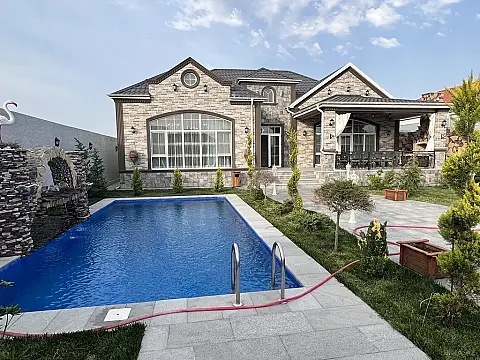 Kirayə verilir 4 otaqlı həyət evi 200 m² — Bakı, Mərdəkan 4 otaq 200.00 m²