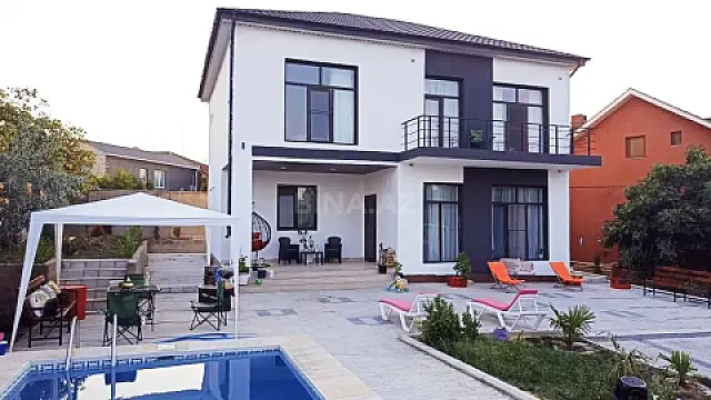 Kirayə verilir 4 otaqlı həyət evi 240 m² — Bakı, Mərdəkan 4 otaq 240.00 m²