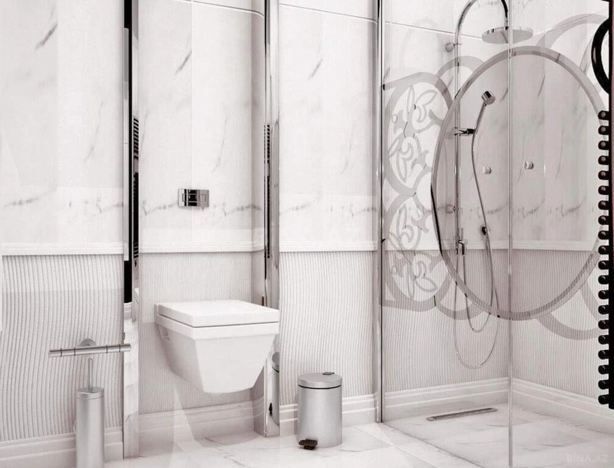 Satılır 4 otaqlı mənzil 217 m²