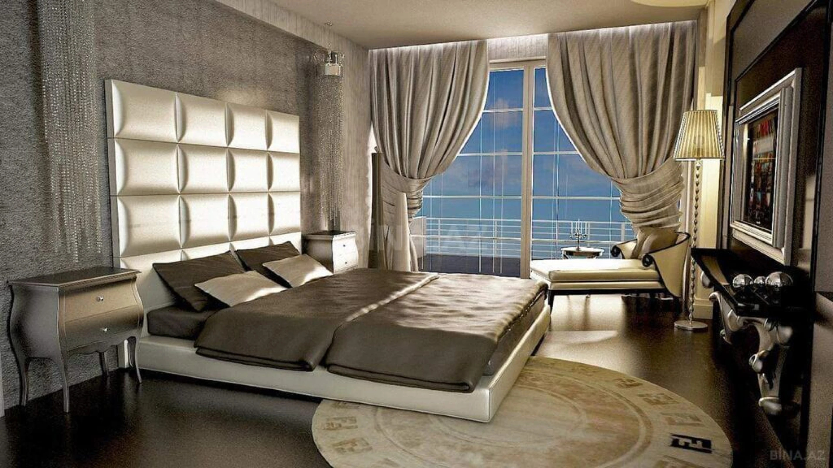 Satılır 4 otaqlı mənzil 217 m²