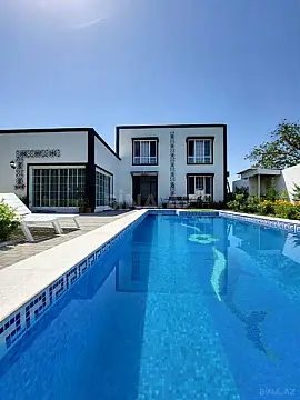 Kirayə verilir 5 otaqlı həyət evi 155 m² — Qəbələ 5 otaq 155.00 m²