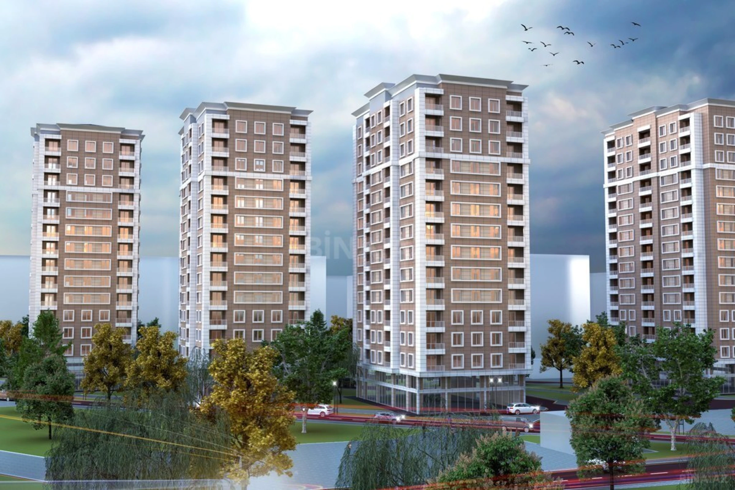 Satılır 2 otaqlı mənzil 91.16 m²