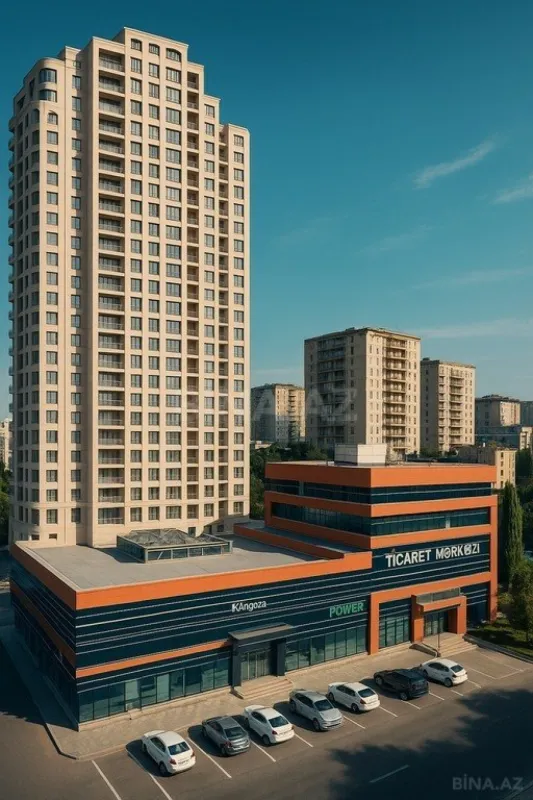 Kirayə verilir 2 otaqlı mənzil 80 m²