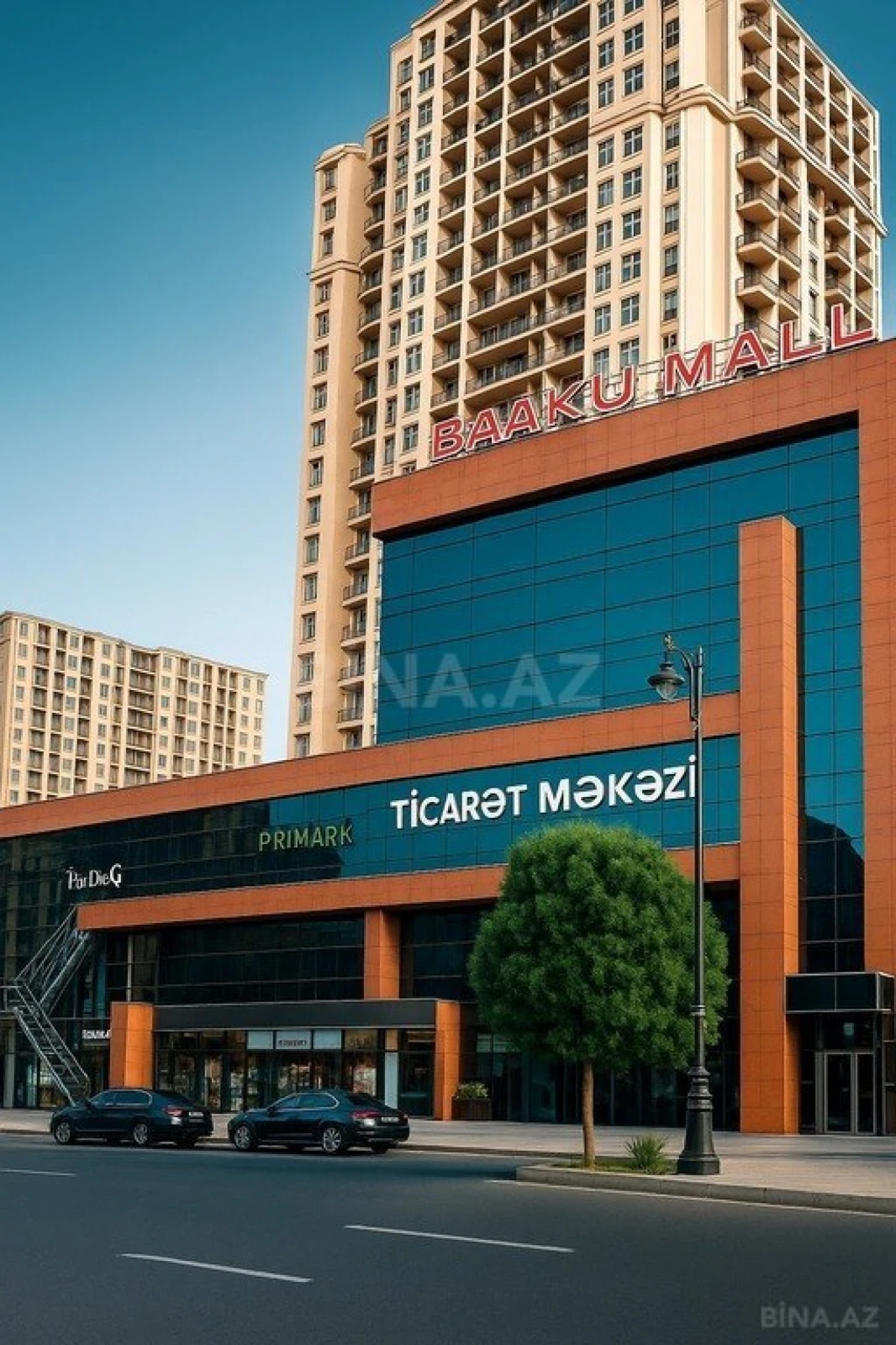 Kirayə verilir 2 otaqlı mənzil 80 m²