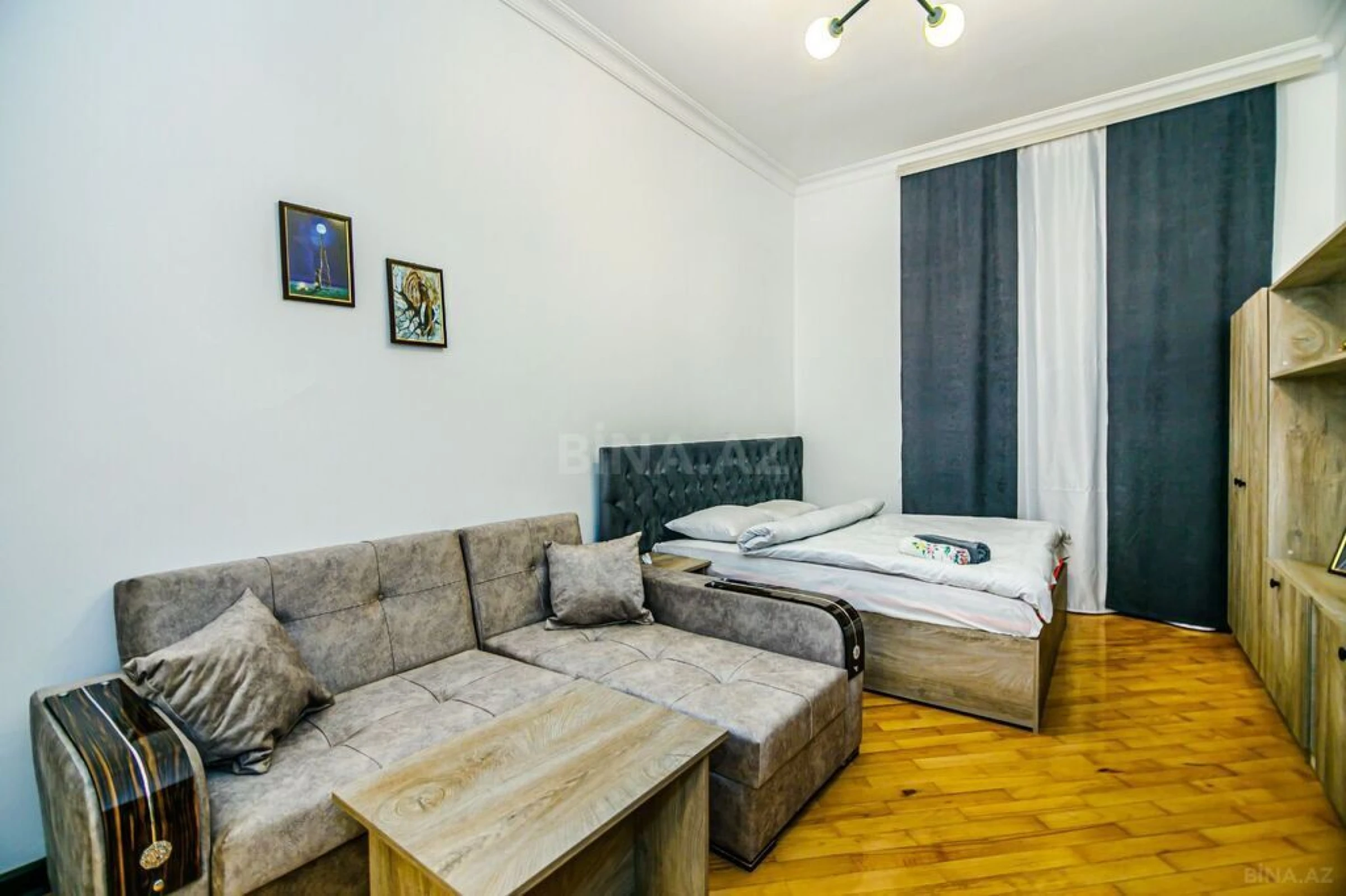 Kirayə verilir 1 otaqlı mənzil 35 m²