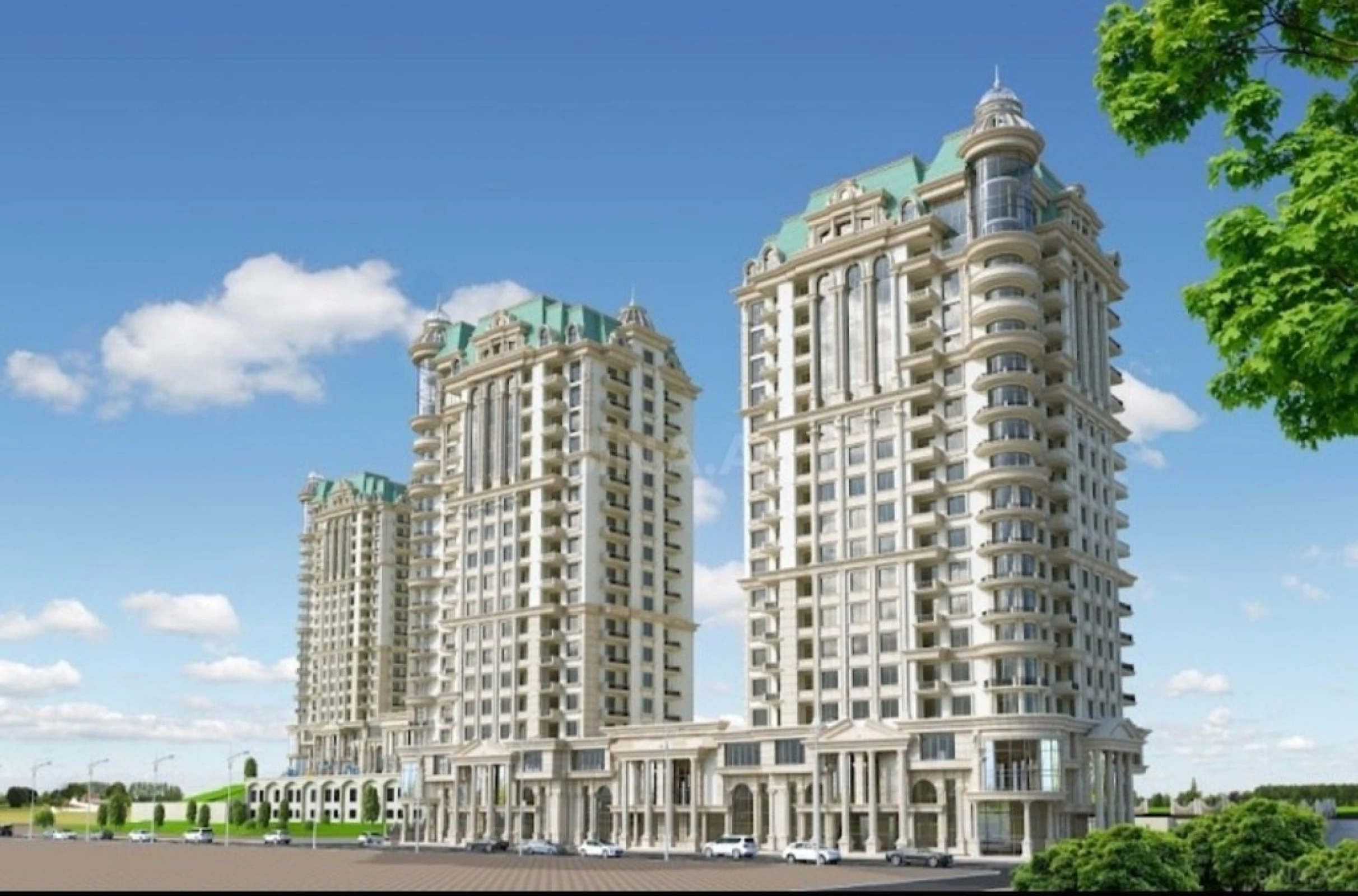 Satılır 3 otaqlı mənzil 153 m²