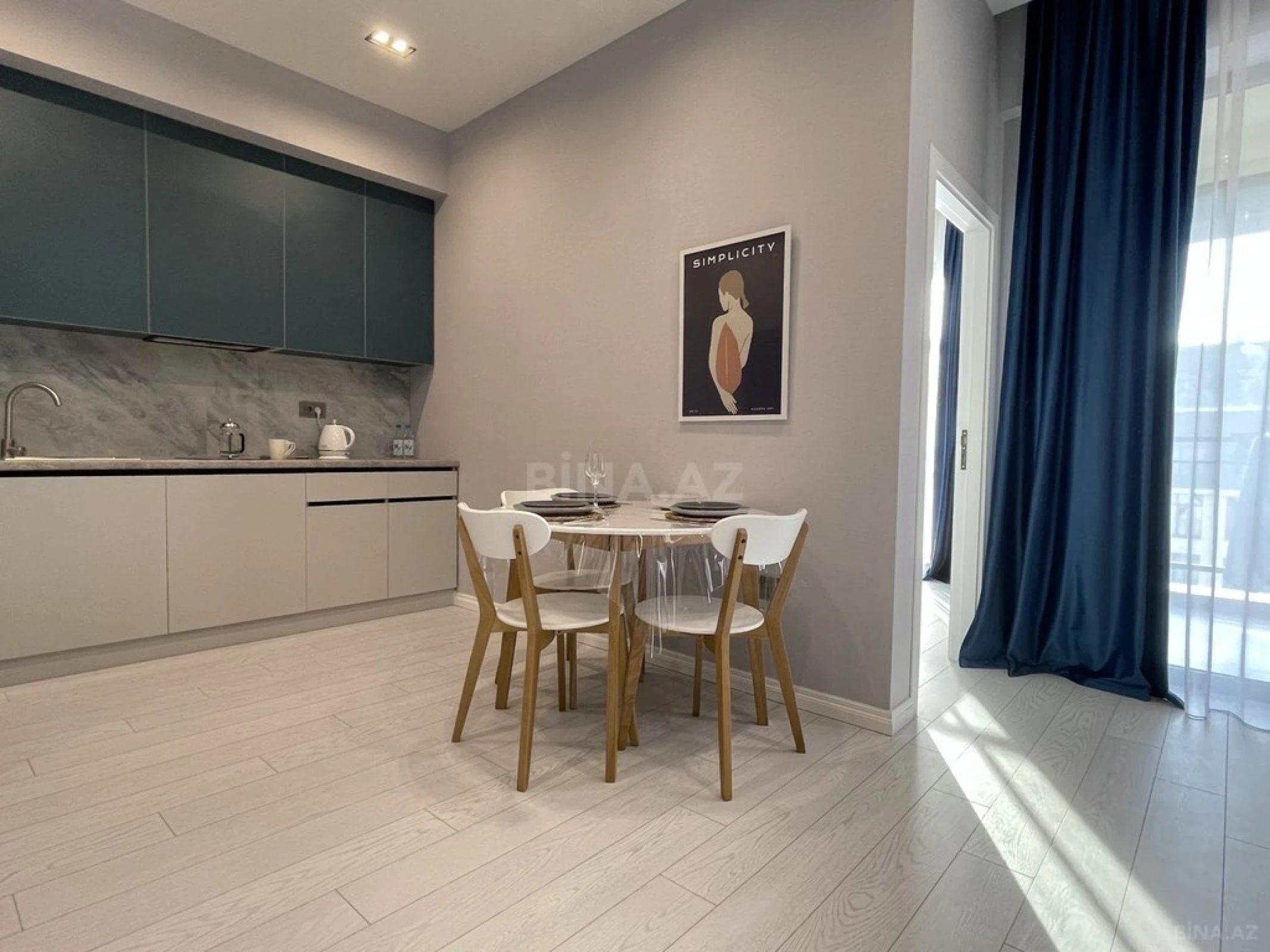 Kirayə verilir 2 otaqlı mənzil 60 m²
