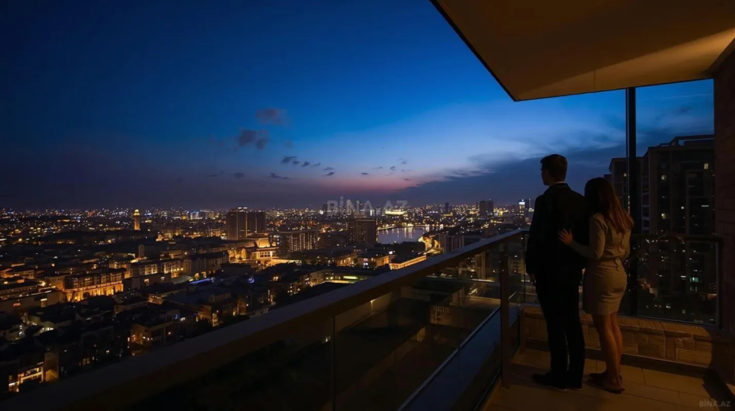 Satılır 4 otaqlı mənzil 163.8 m²