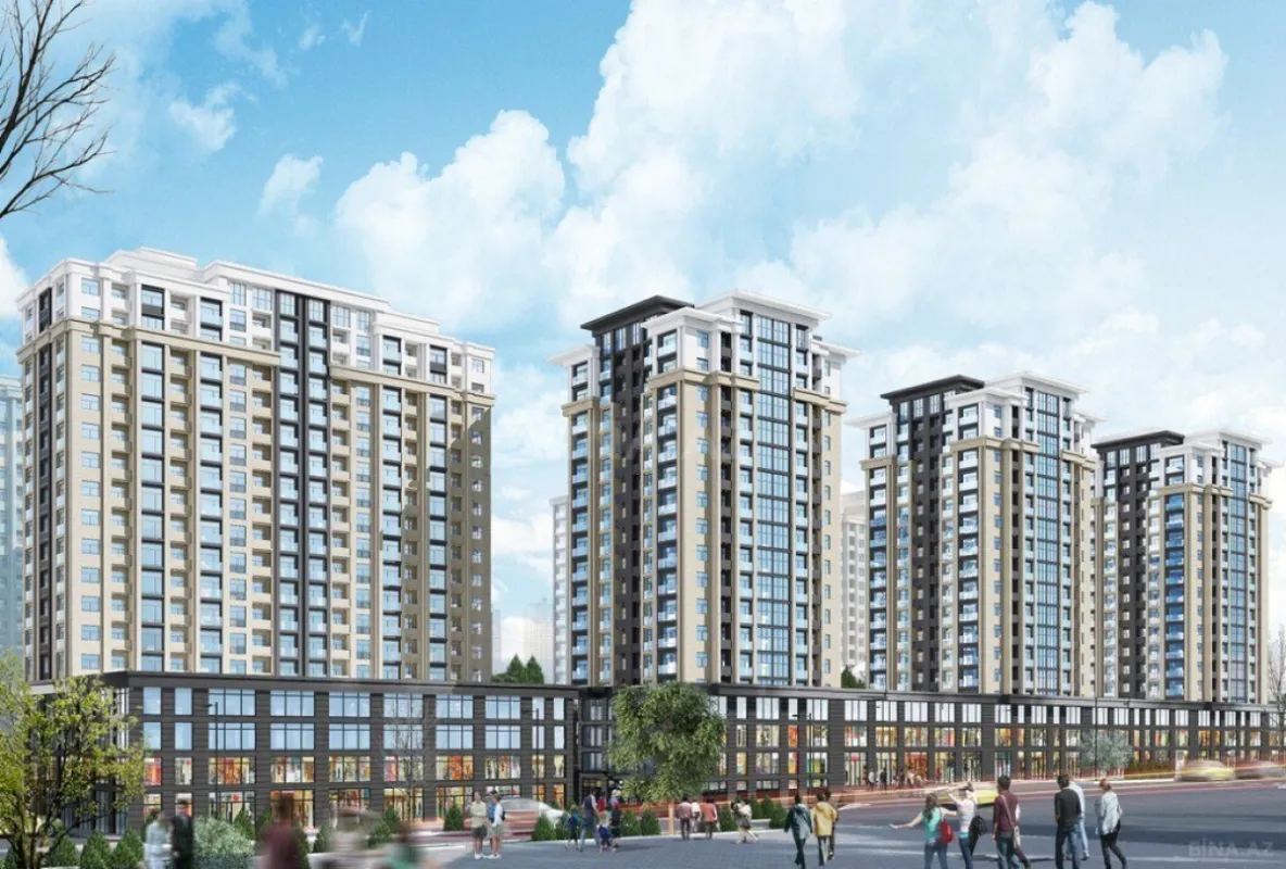 Satılır 3 otaqlı mənzil 129.8 m²