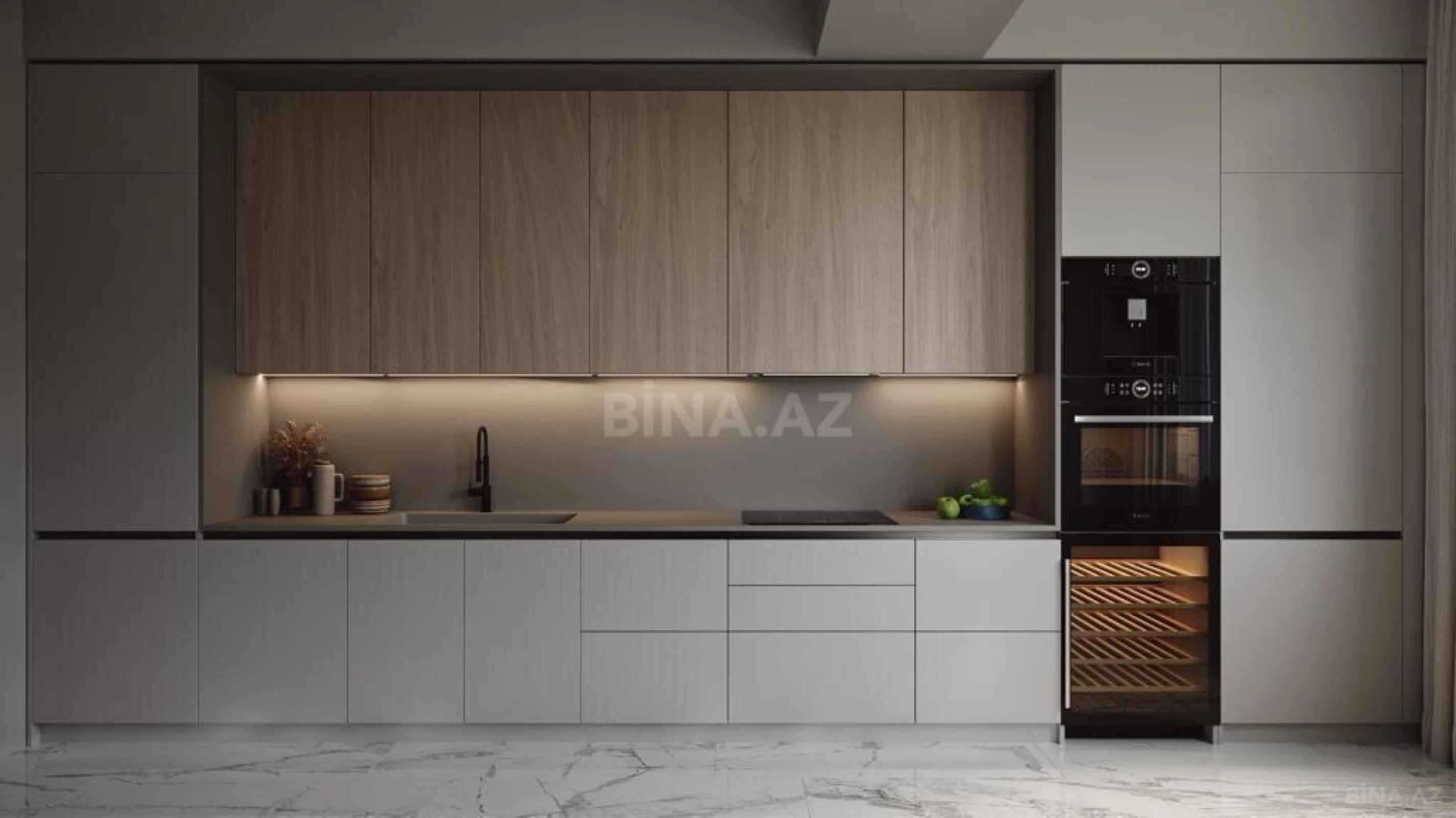 Satılır 4 otaqlı mənzil 155 m²