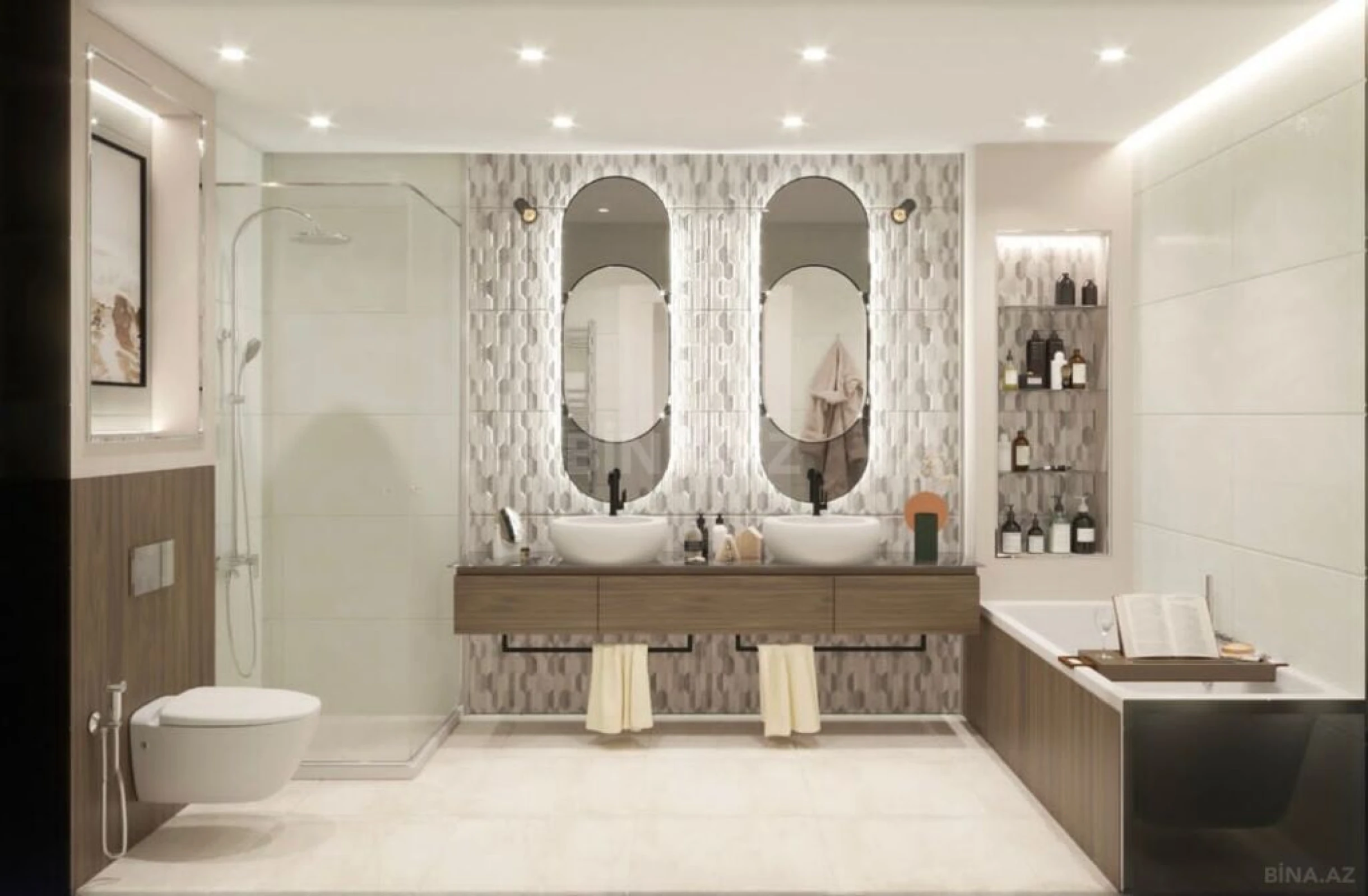 Satılır 3 otaqlı mənzil 118 m²