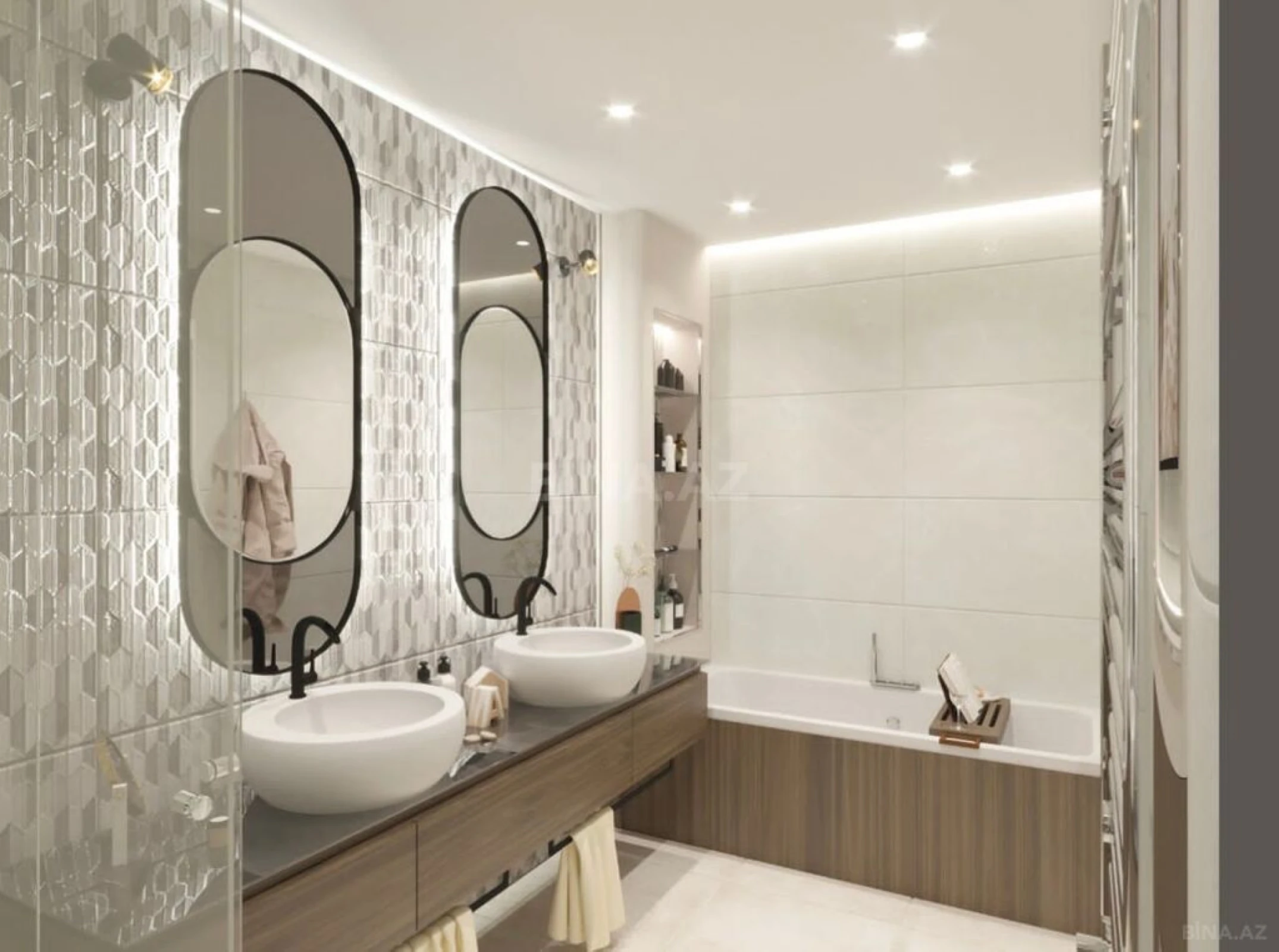 Satılır 3 otaqlı mənzil 118 m²