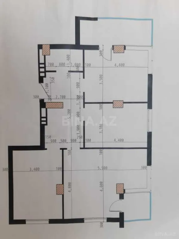 Satılır 3 otaqlı mənzil 97 m²