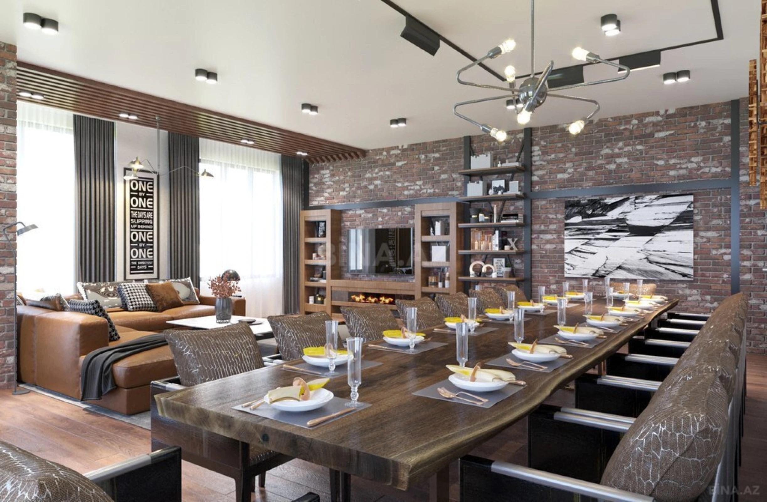 Satılır 4 otaqlı mənzil 207 m²