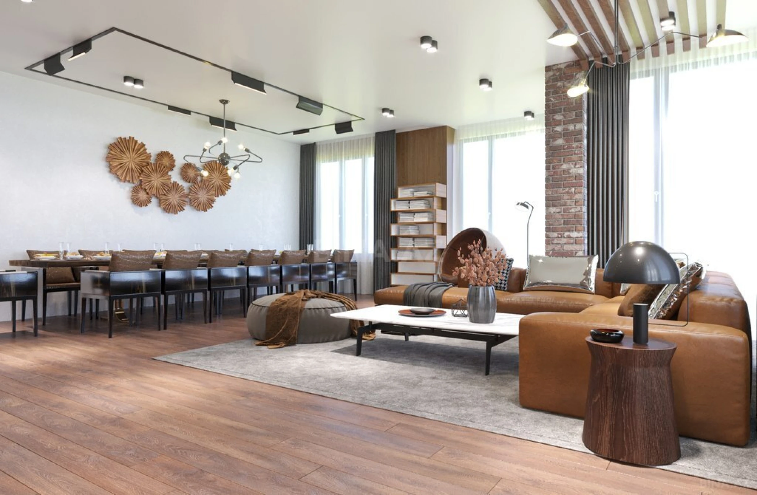 Satılır 4 otaqlı mənzil 207 m²