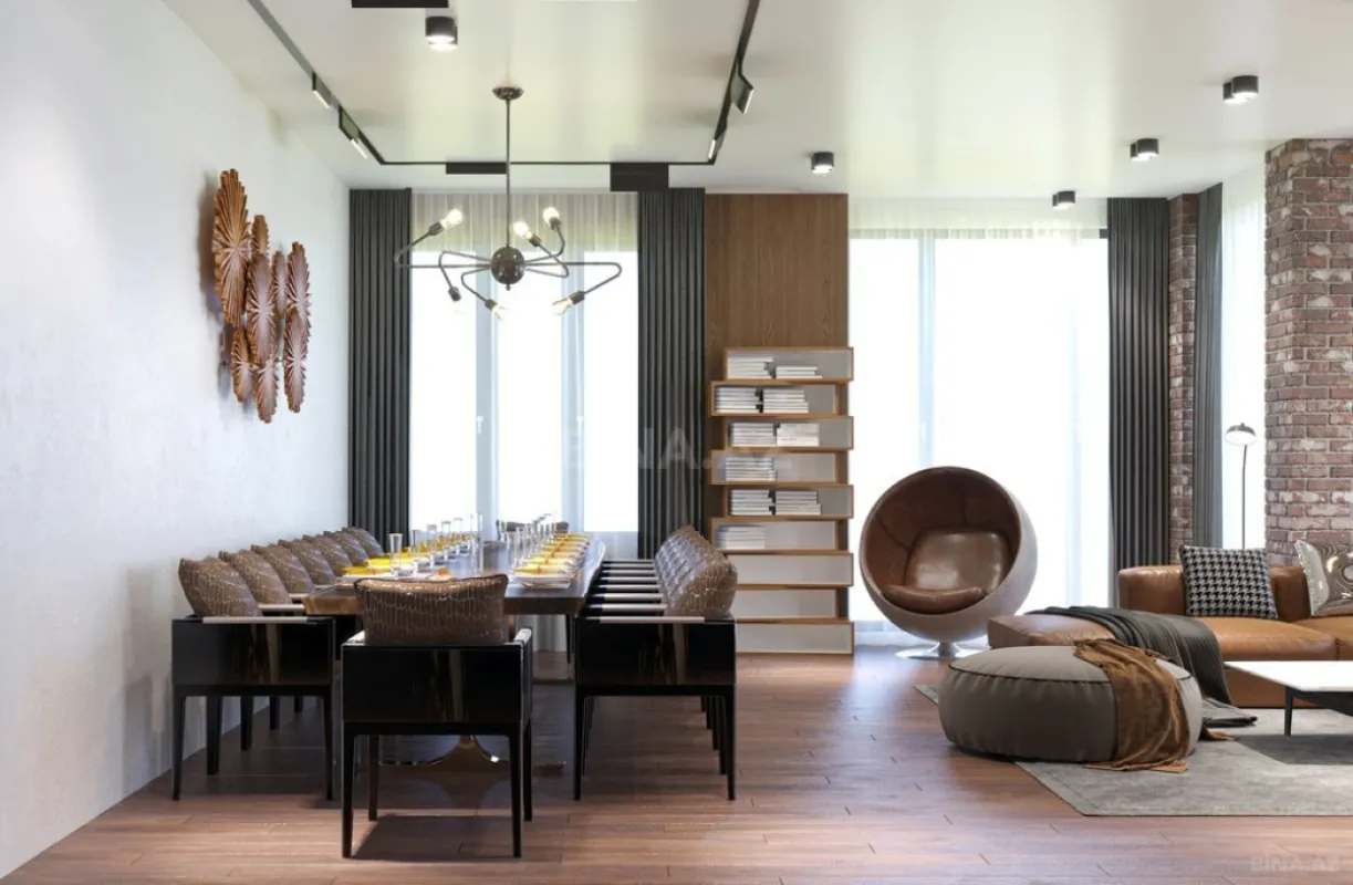 Satılır 4 otaqlı mənzil 207 m²