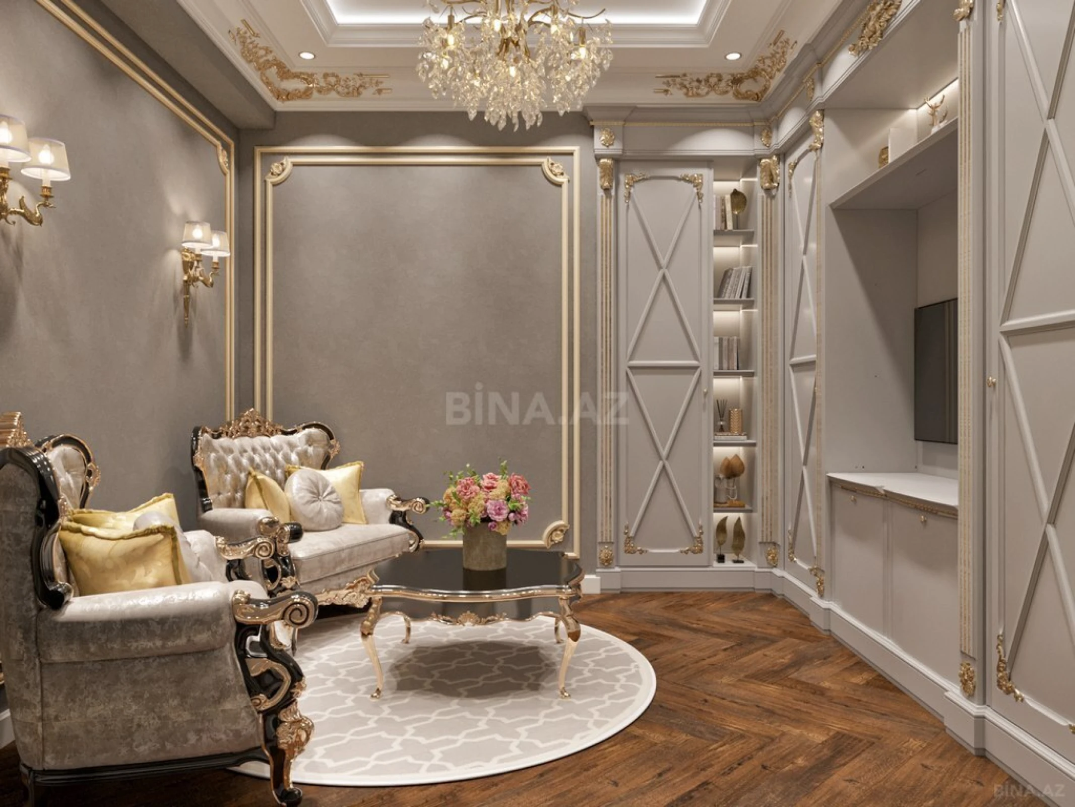 Satılır 3 otaqlı mənzil 137 m²