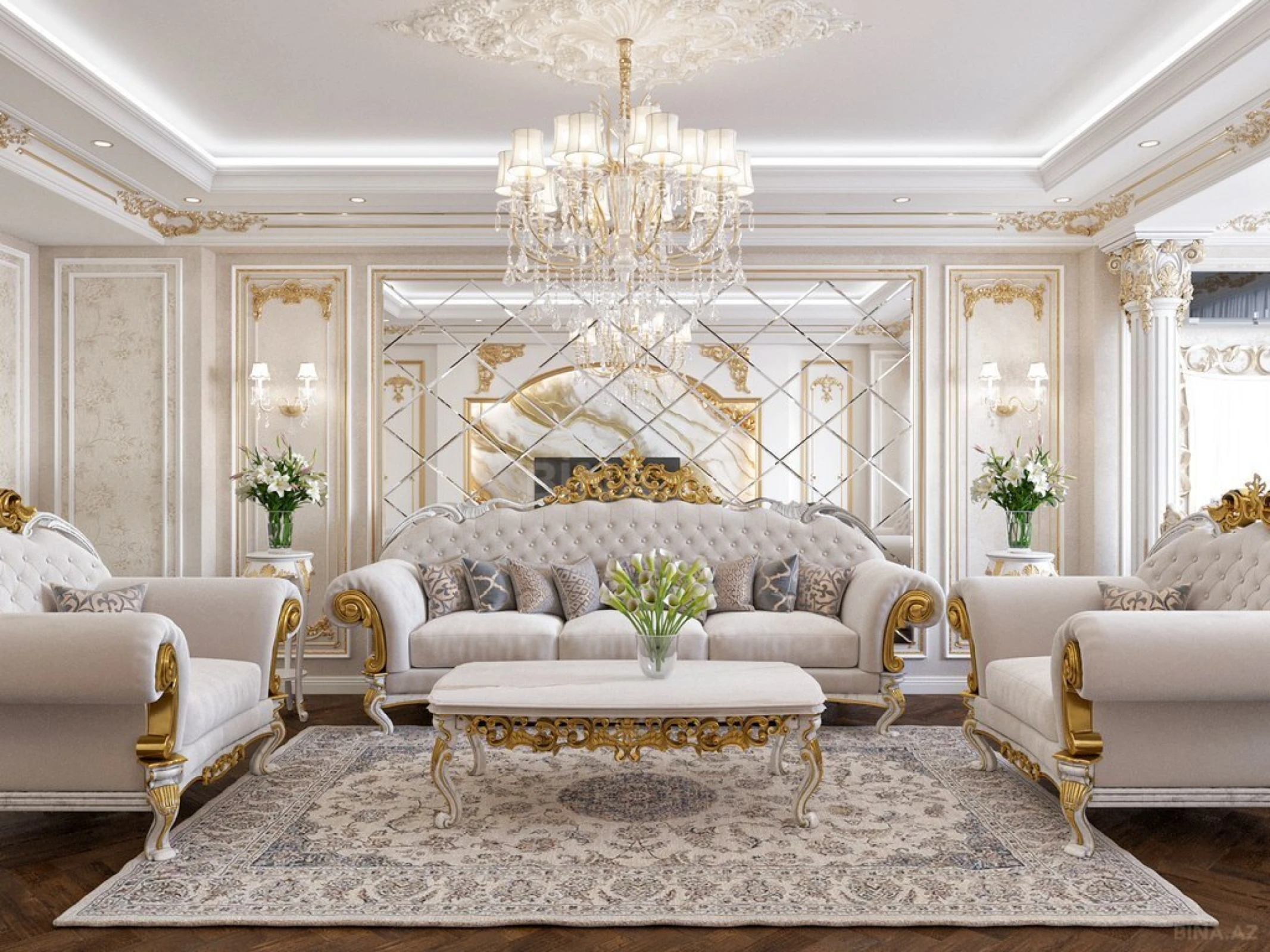 Satılır 3 otaqlı mənzil 137 m²