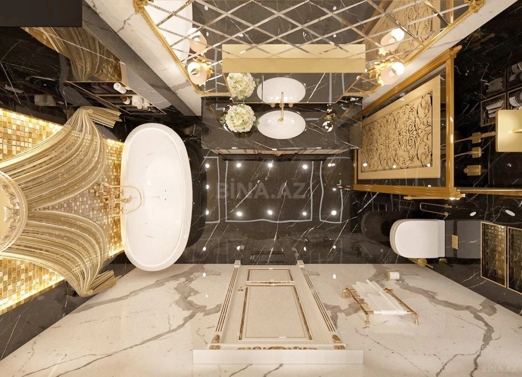 Satılır 3 otaqlı mənzil 137 m²