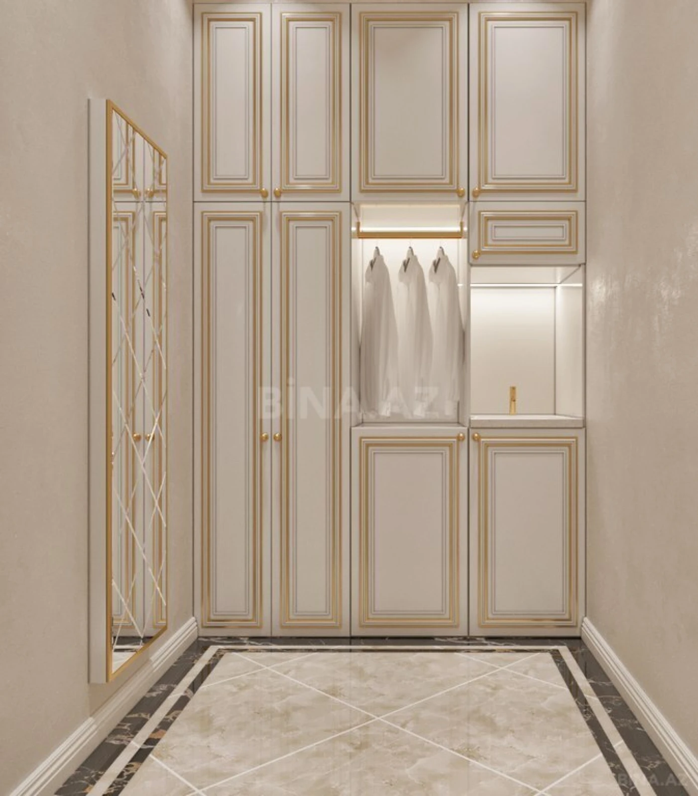 Satılır 3 otaqlı mənzil 137 m²