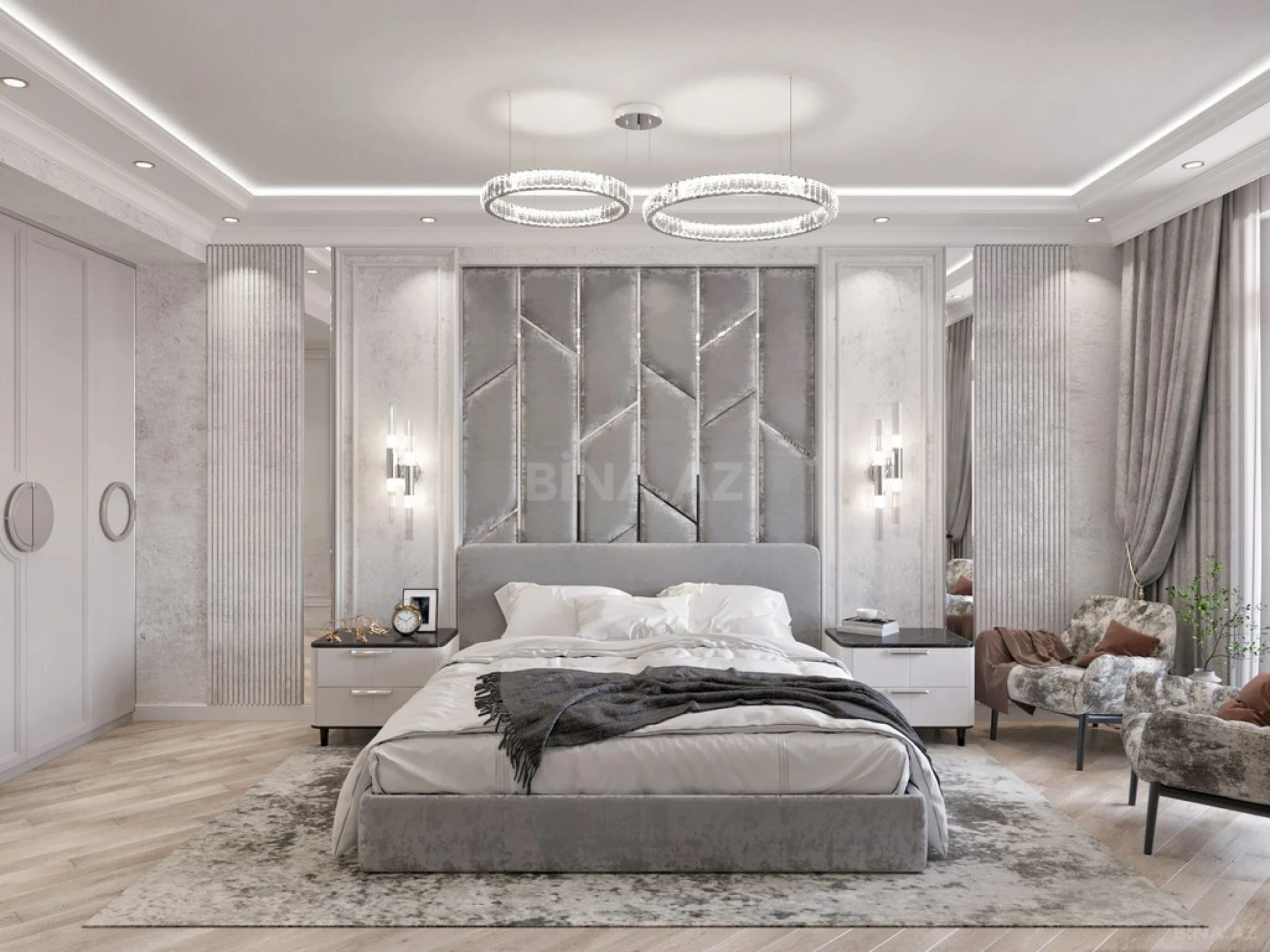 Satılır 3 otaqlı mənzil 165 m²