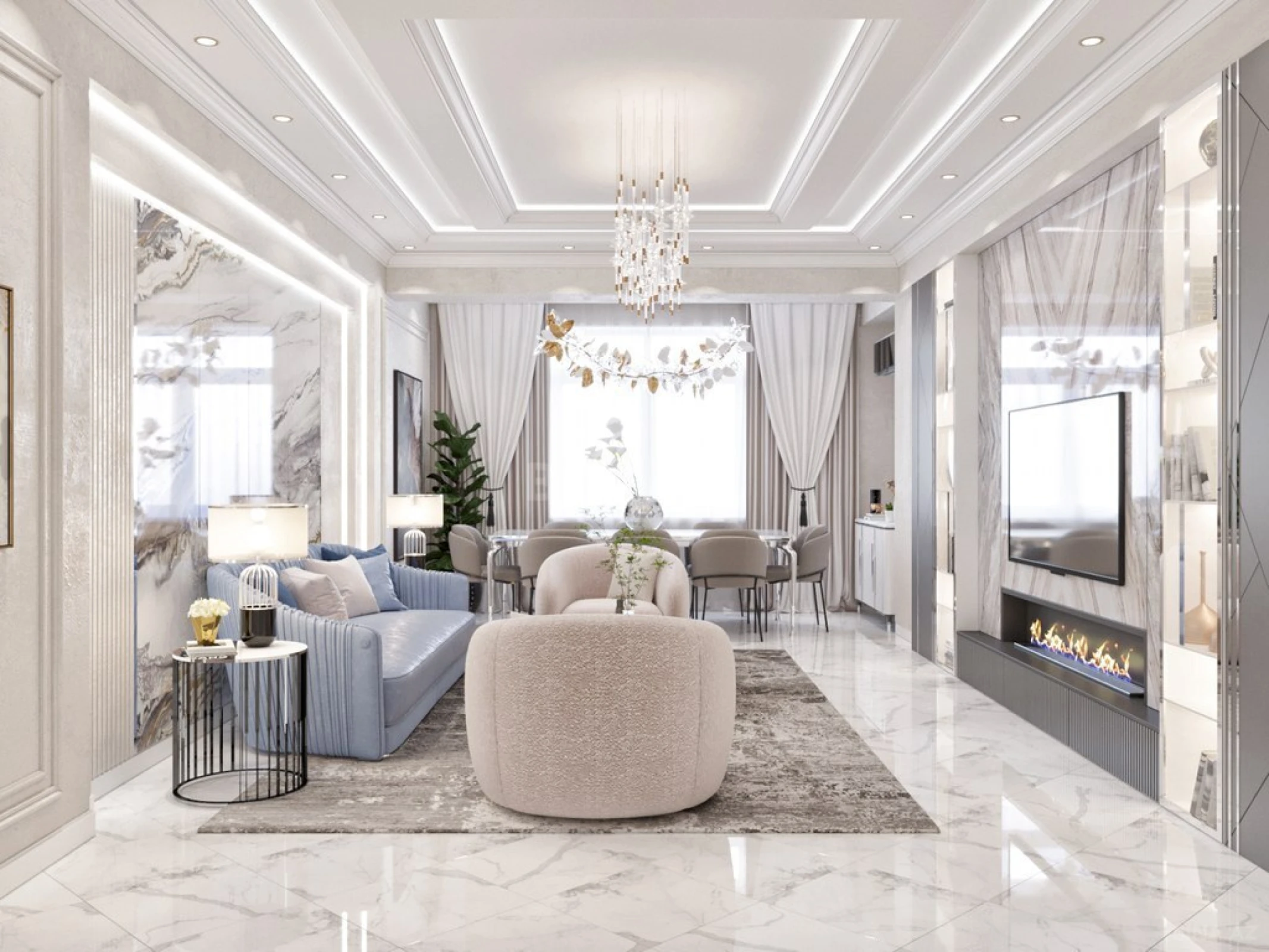 Satılır 3 otaqlı mənzil 165 m²