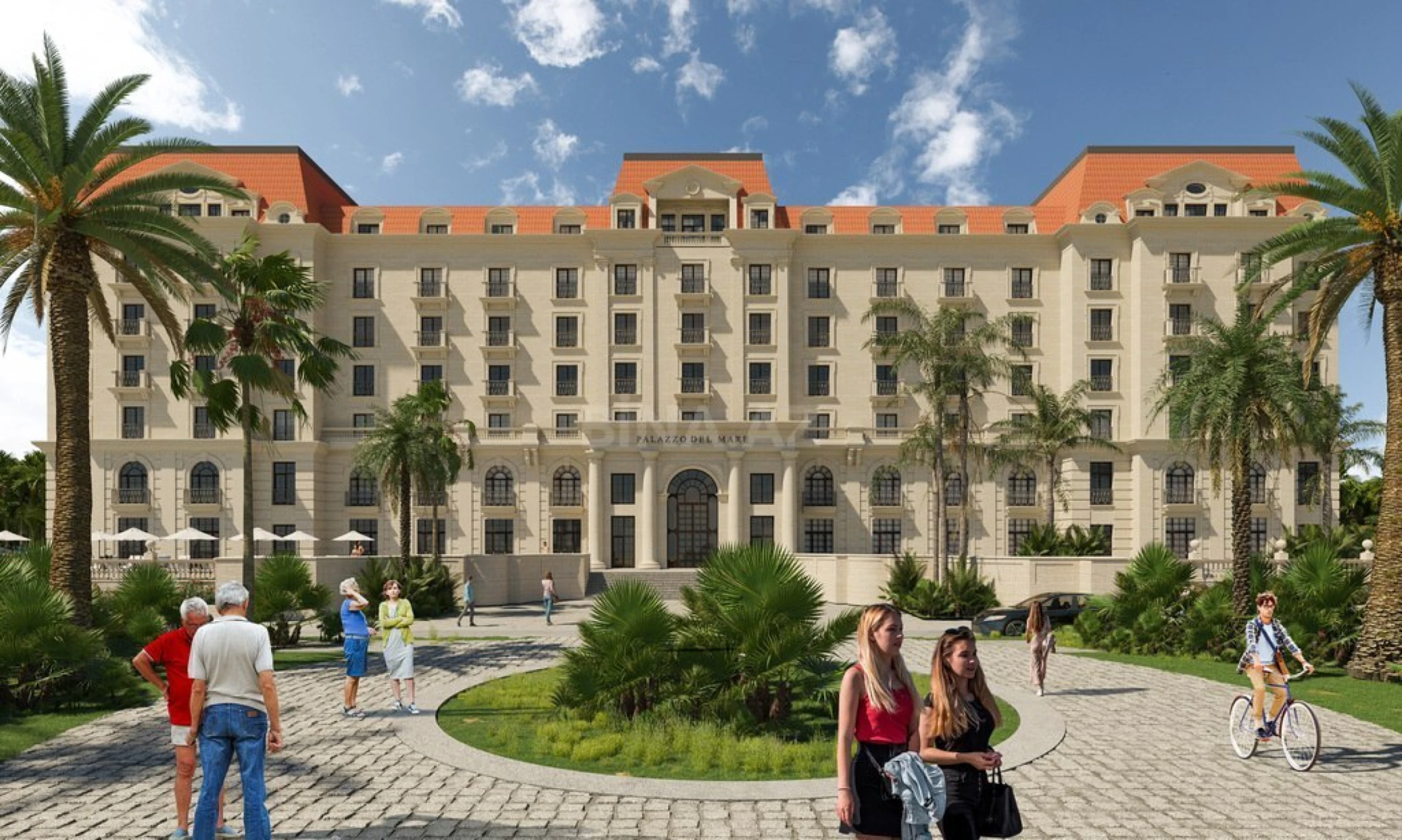 Satılır 1 otaqlı mənzil 54 m²