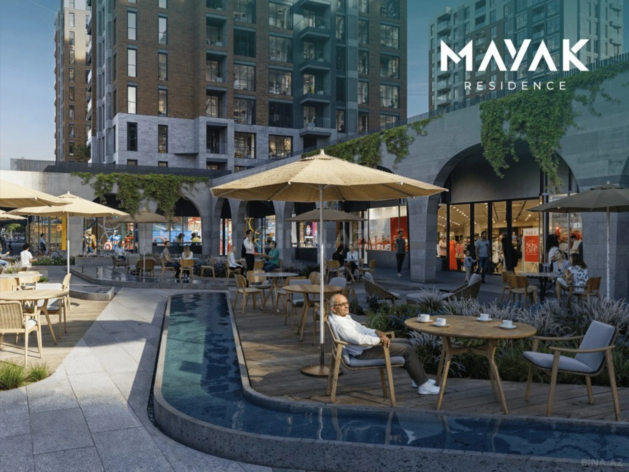 Satılır 2 otaqlı mənzil 54.7 m²