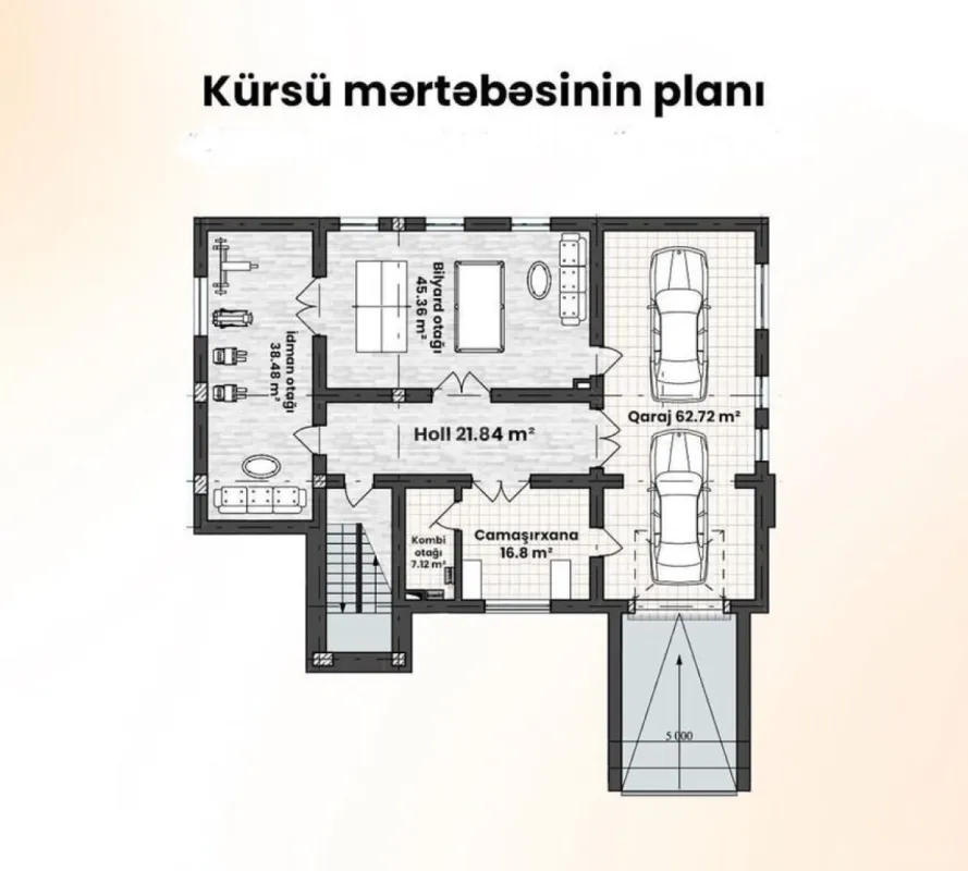Satılır 6 otaqlı həyət evi 640 m²