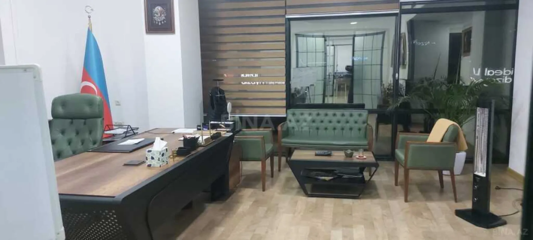 Kirayə verilir 1 otaqlı ofis 30 m²