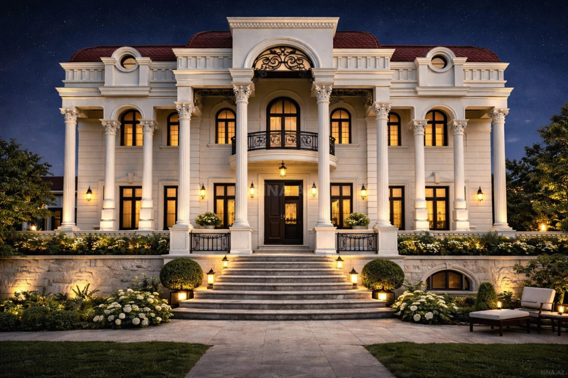 Satılır 10 otaqlı həyət evi 1000 m²